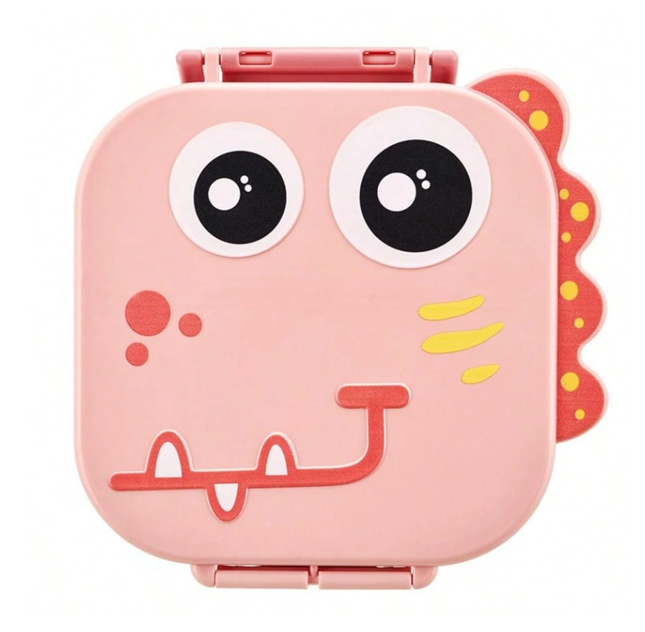 różowy pojemnik na jedzenie lunchbox