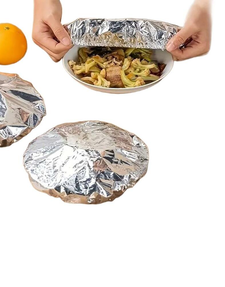 OKRĄGŁA FOLIA ALUMINIOWA 50SZT. 