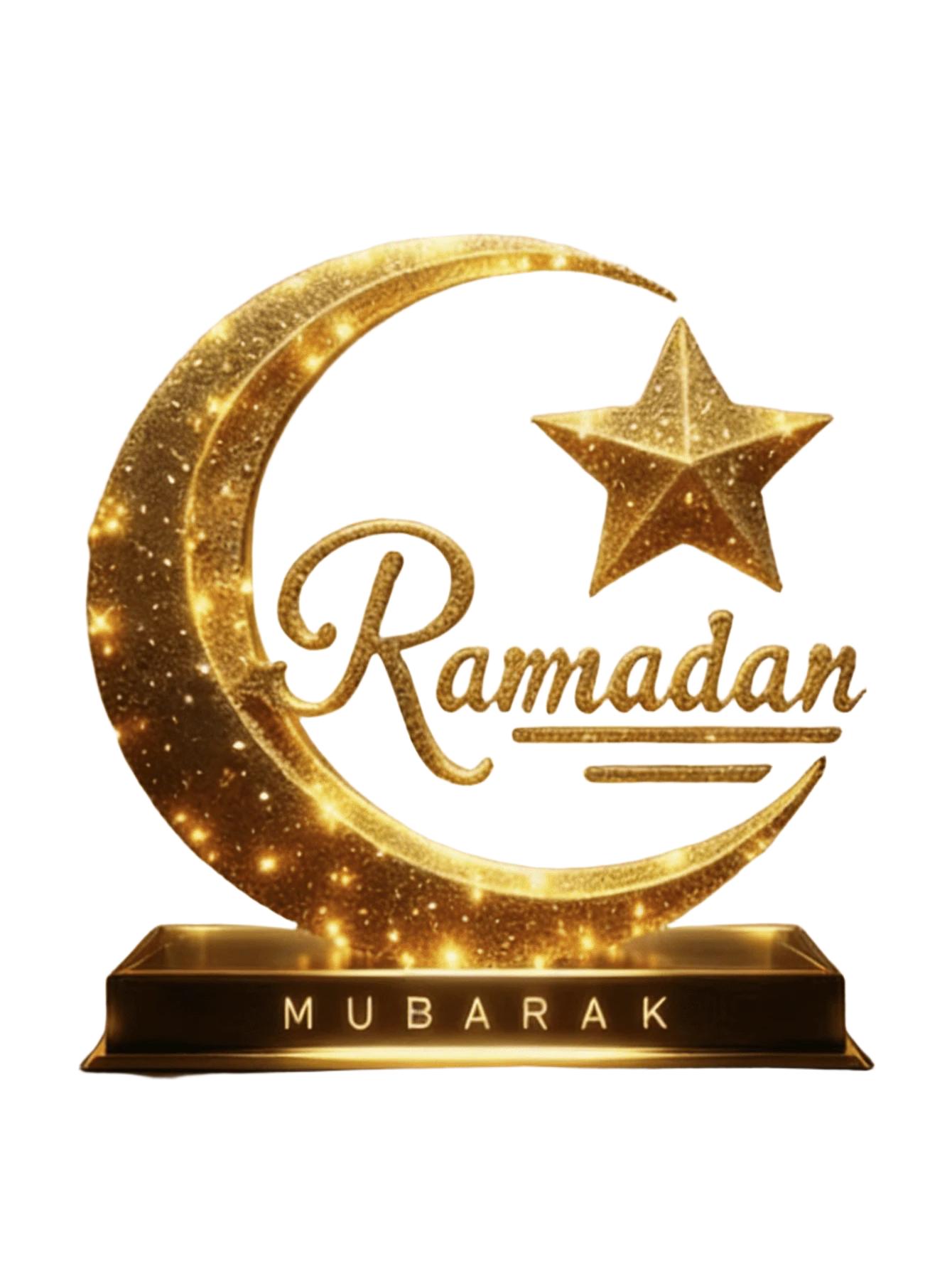 dekoracja ramadan mubarak
