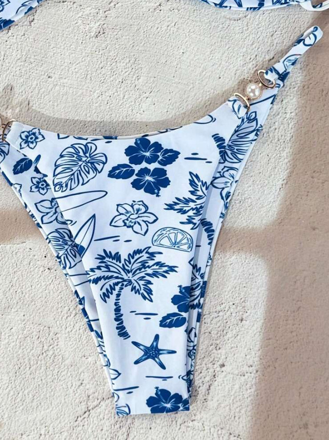 dwuczęściowy strój kąpielowy