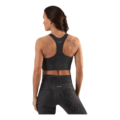 szary top sportowy print