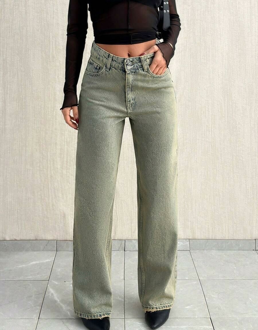 PROSTE SPODNIE JEANS VINTAGE