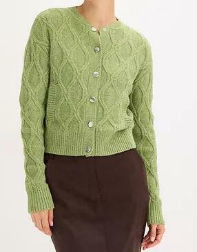 SWETER Z GRUBEJ DZIANINY