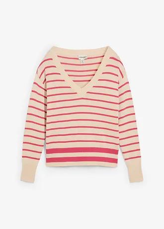 SWETER DAMSKI Z DEKOLTEM V REGULAR 