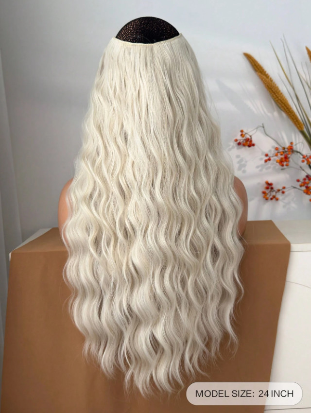 BLOND SYNTETYCZNE WŁOSY 