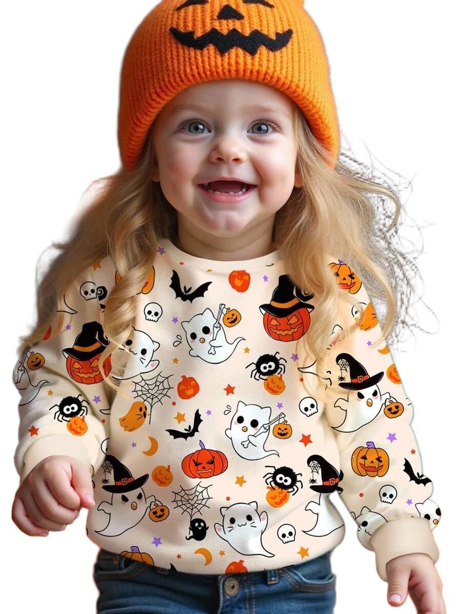 BLUZA Z NADRUKIEM HALLOWEEN