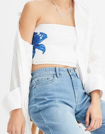 TOP BANDAŻOWY CROPTOP