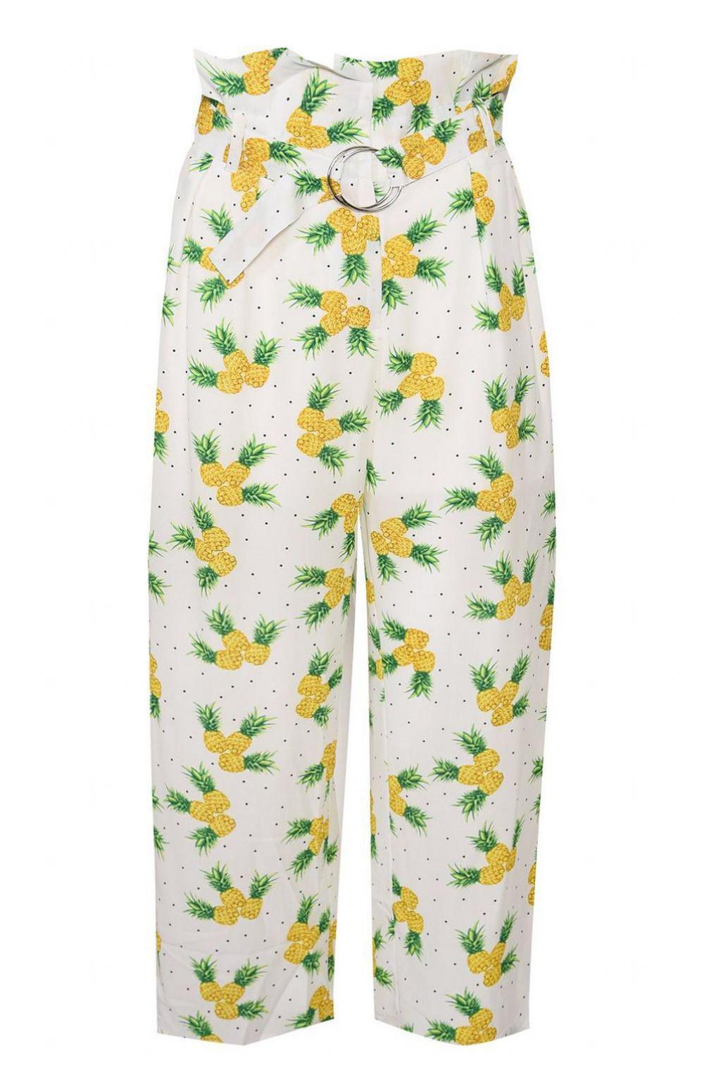 SPODNIE ANANAS PRINT