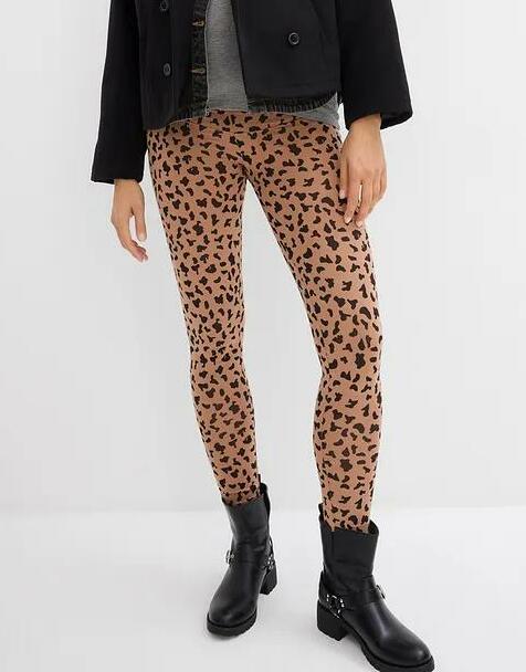 LEGGINSY CIĄŻOWE Z NADRUKIEM