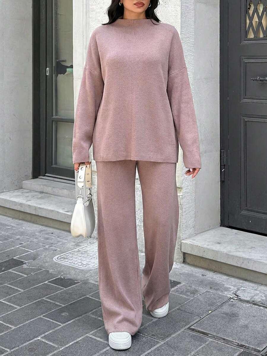 sweter spodnie komplet