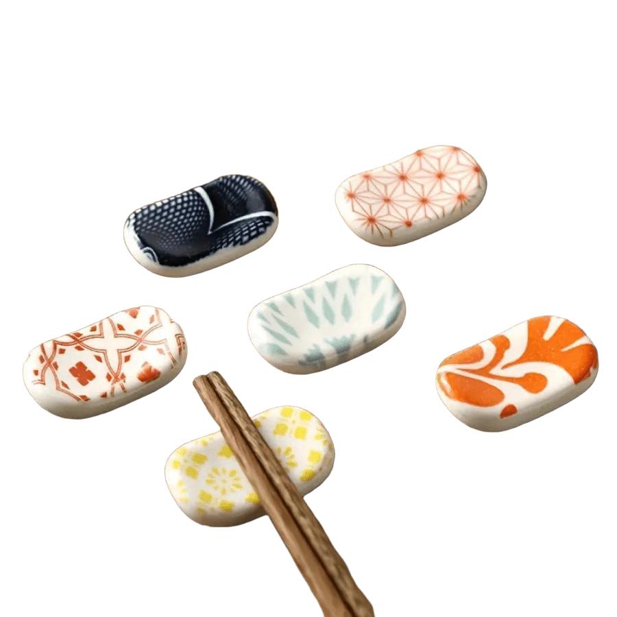ceramiczna podstawka pod pałeczki do sushi 3-pack