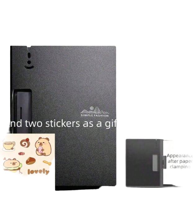 CZARNA TECZKA FOLDER A4
