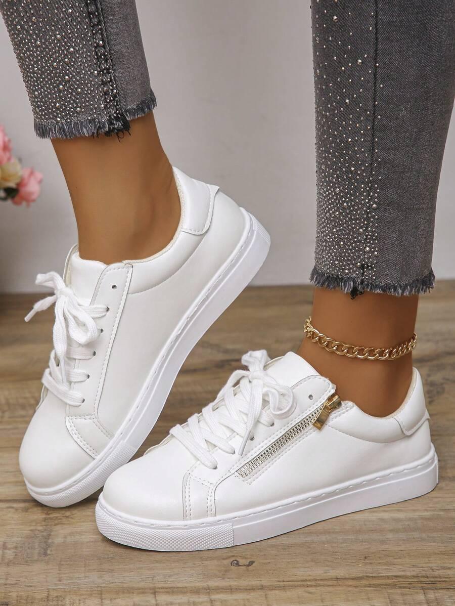 KREMOWE BUTY SPORTOWE