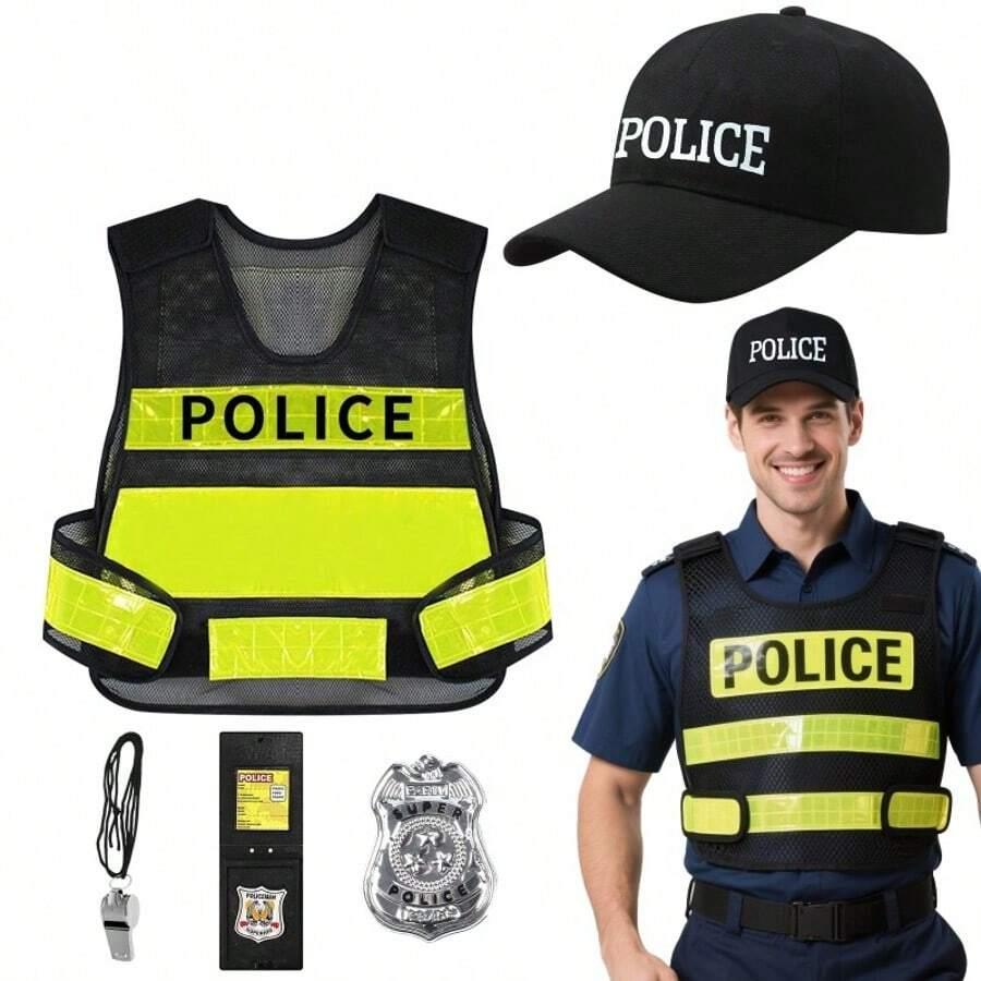 ZESTAW AKCESORIÓW KOSTIUMOWYCH policjant