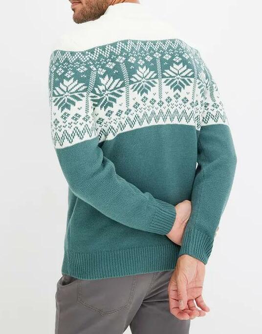 SWETER W NORWESKI WZÓR 