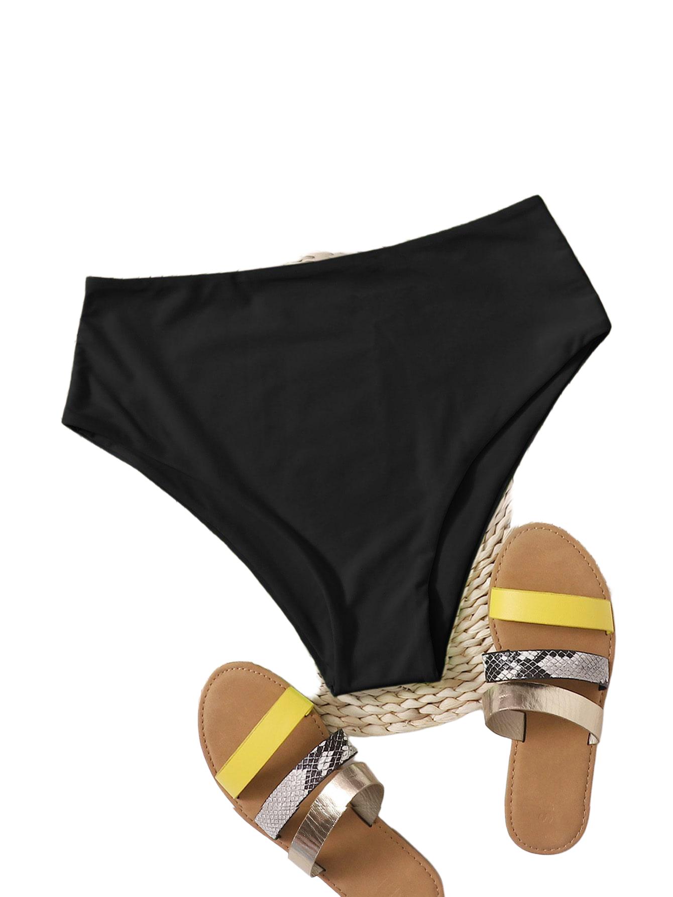 DÓŁ OD BIKINI Z WYSOKIM STANEM