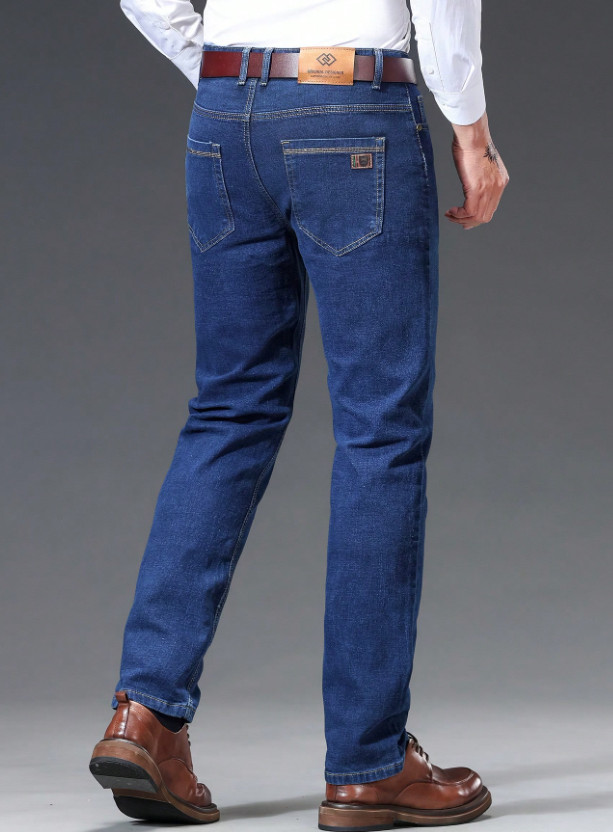 NIEBIESKIE SPODNIE JEANS