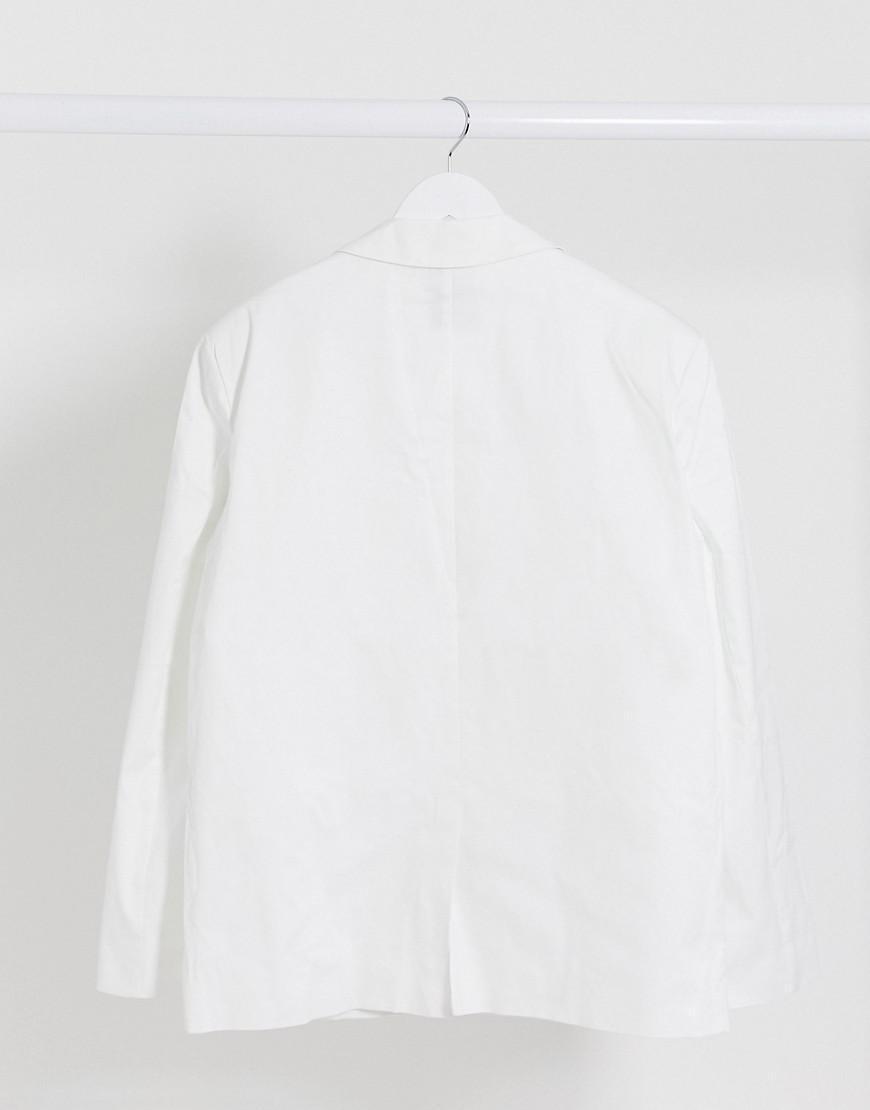 BIAŁA MARYNARKA OVERSIZE