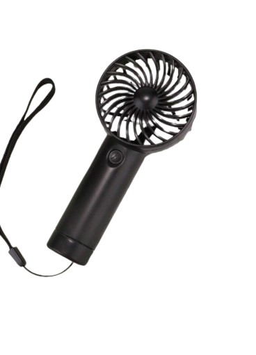 CZARNY MINI PRZENOŚNY WENTYLATOR
