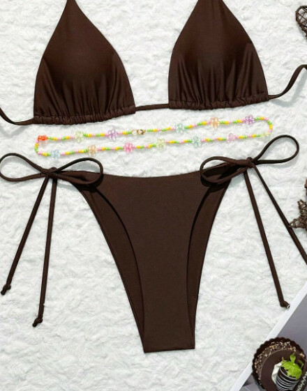 BRĄZOWY DÓŁ OD BIKINI