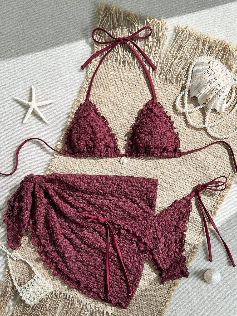 DWUCZĘŚCIOWY STRÓJ KĄPIELOWY SARONG KOMPLET