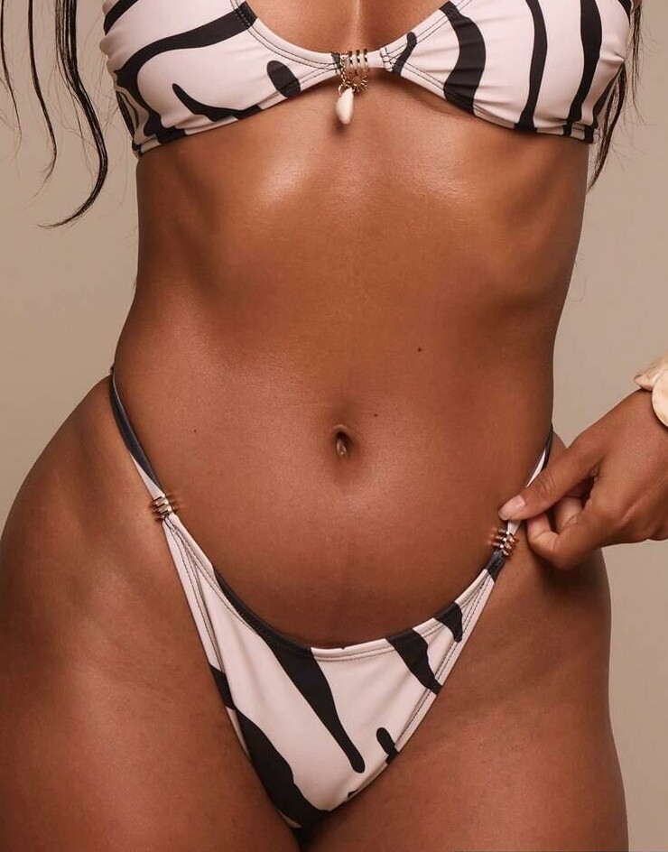 dół OD BIKINI ANIMAL PRINT