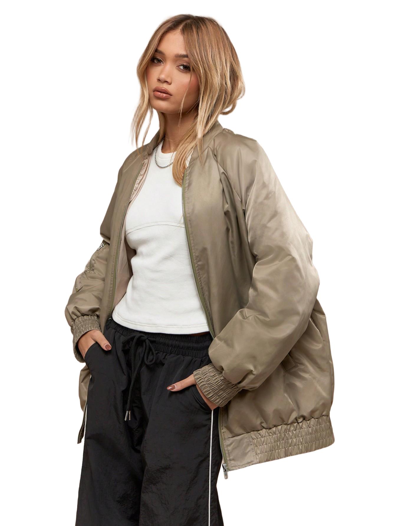KURTKA BOMBERKA OVERSIZED