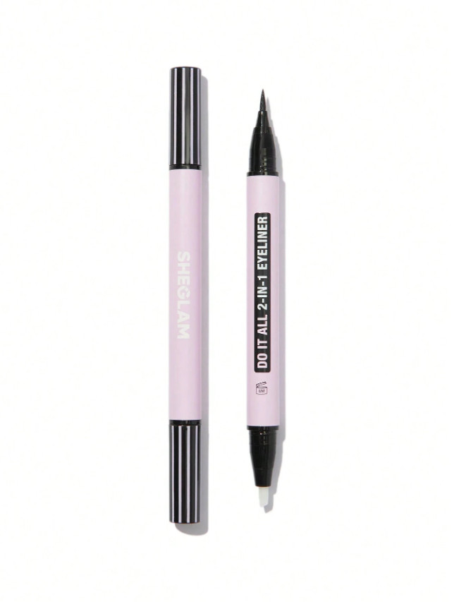 czarny eyeliner w pisaku
