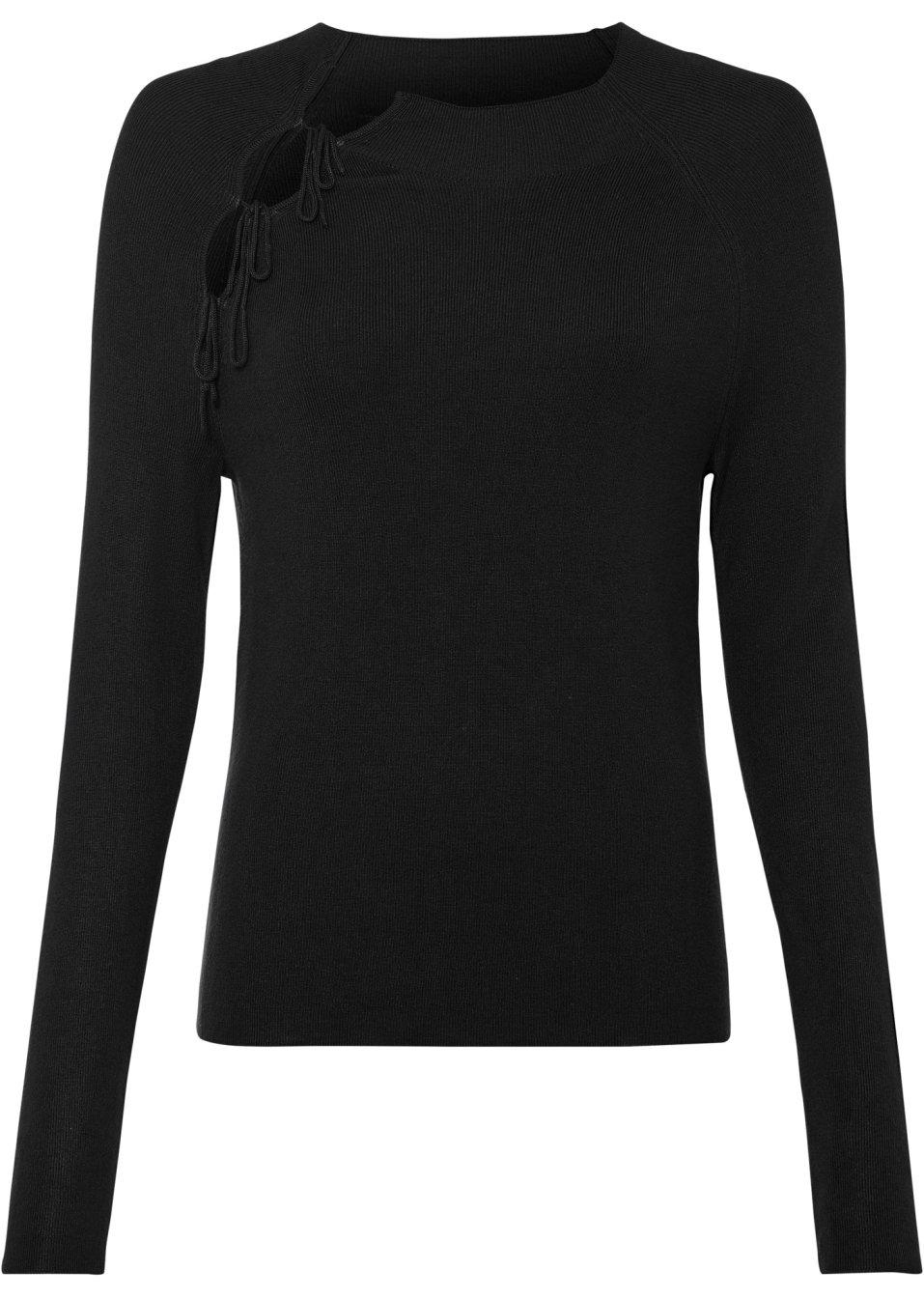 SWETER Z WIĄZANIEM