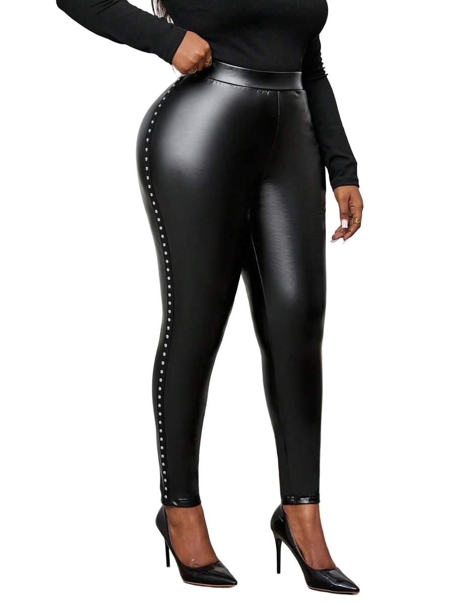 LEGGINSY DAMSKIE CZARNE
