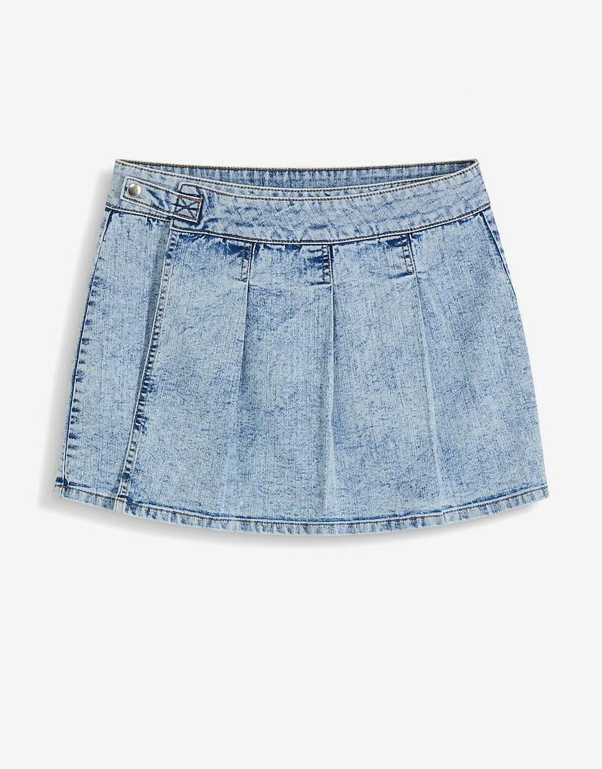 SPÓDNICA JEANSOWA MINI 