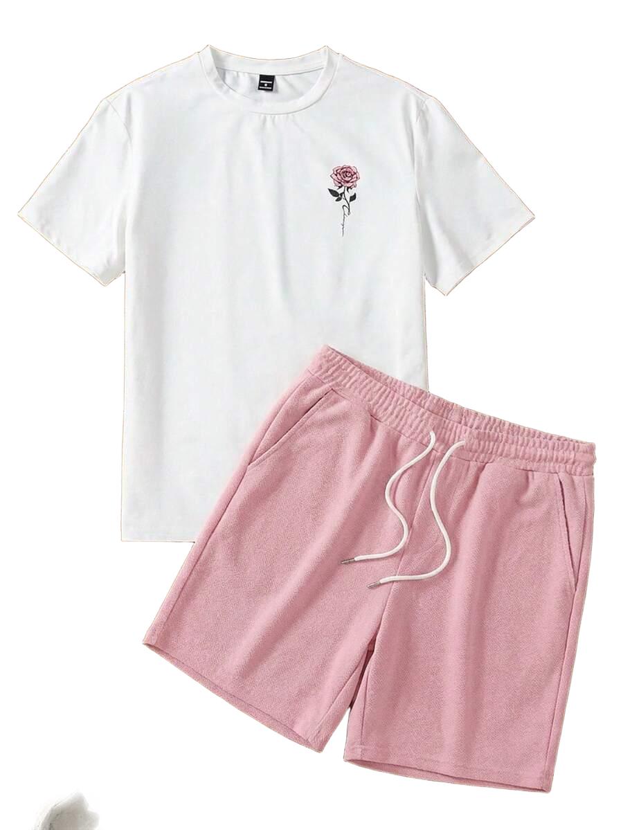 KOMPLET T-SHIRT ZE SPODENKAMI
