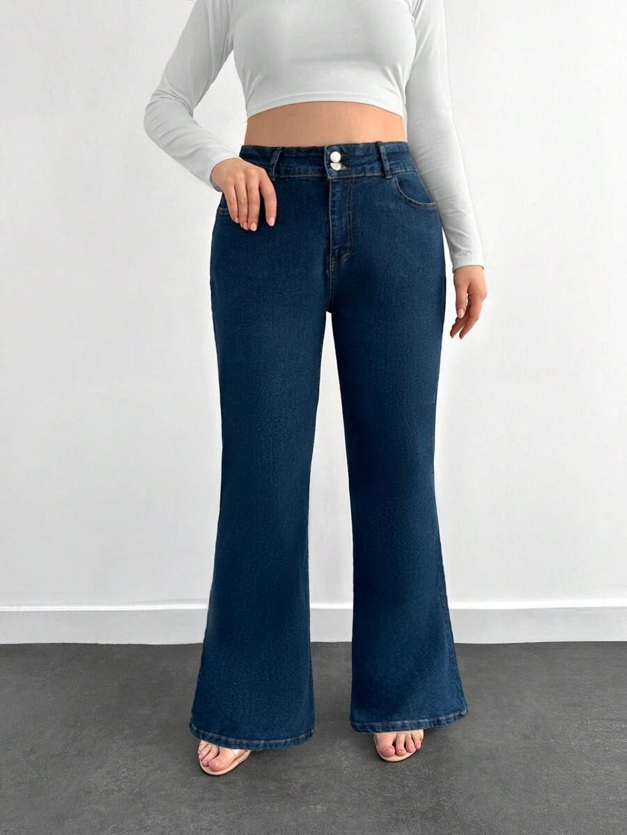 NIEBIESKIE SPODNIE JEANS 