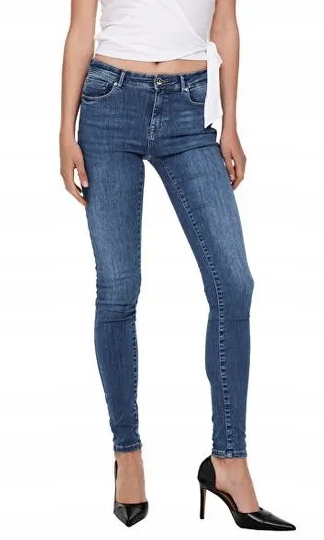 NIEBIESKIE SPODNIE JEANS 