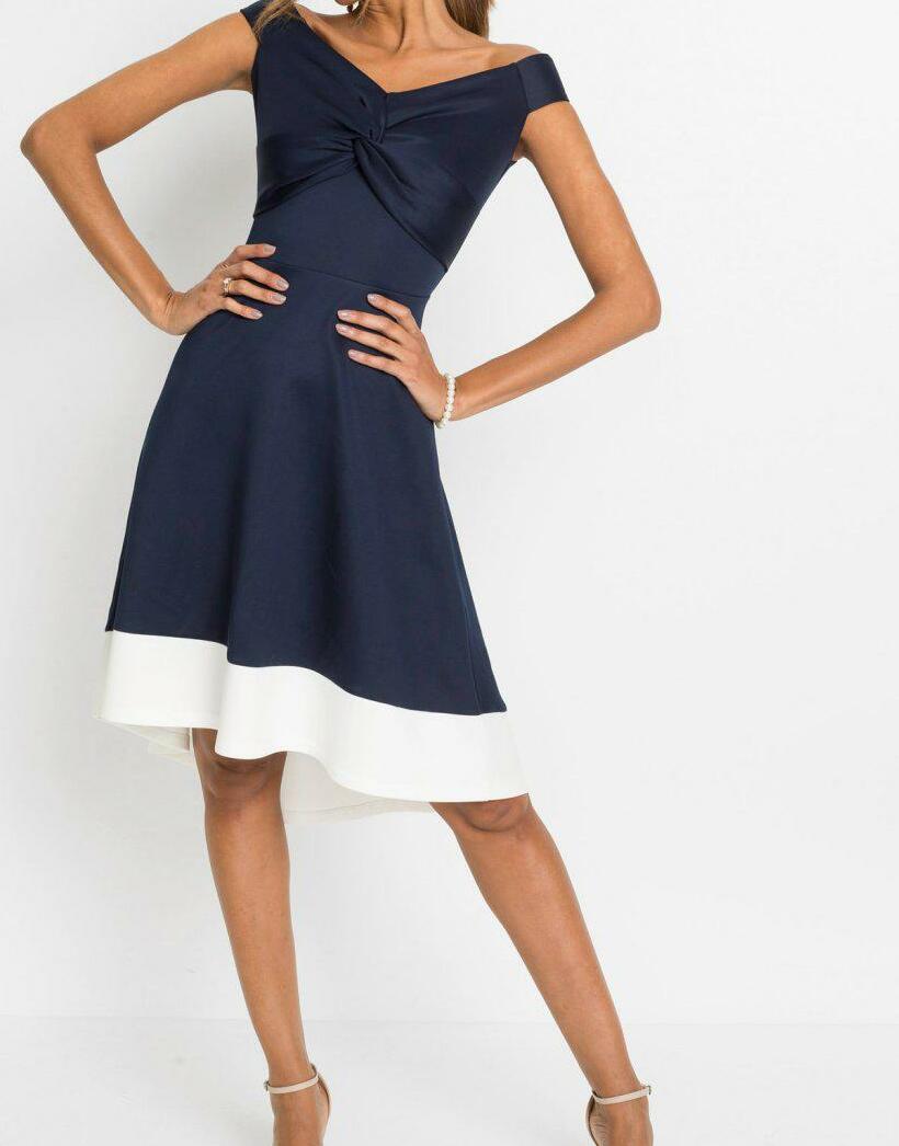 ASYMETRYCZNA SUKIENKA DAMSKA