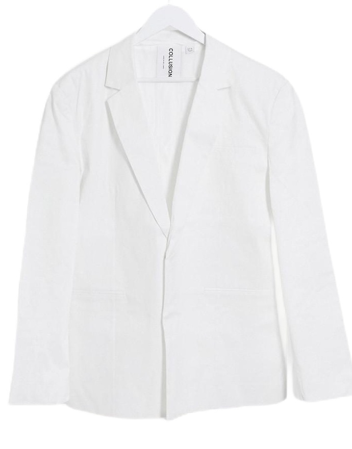 BIAŁA MARYNARKA OVERSIZE