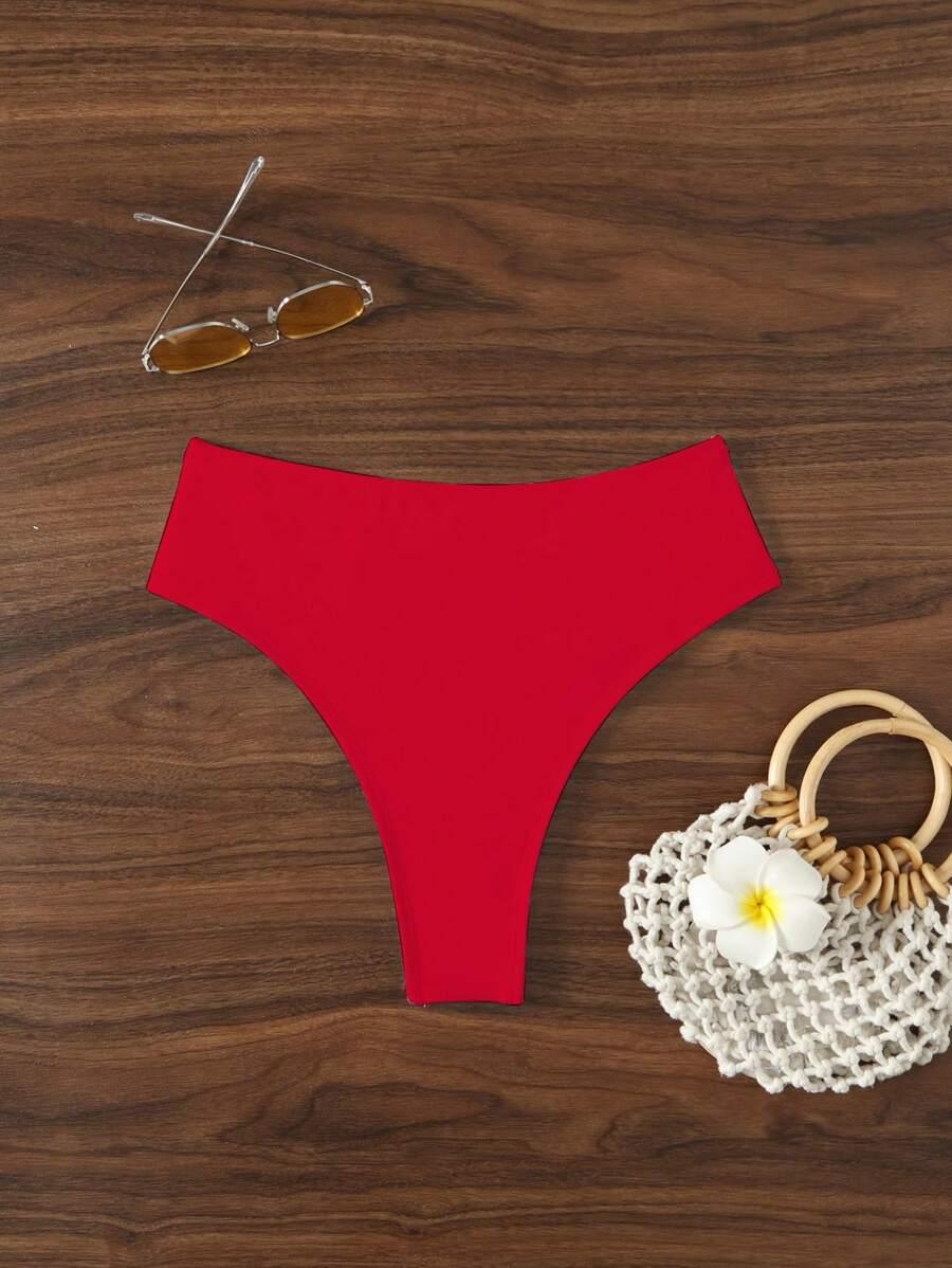 CZERWONY DÓŁ OD BIKINI