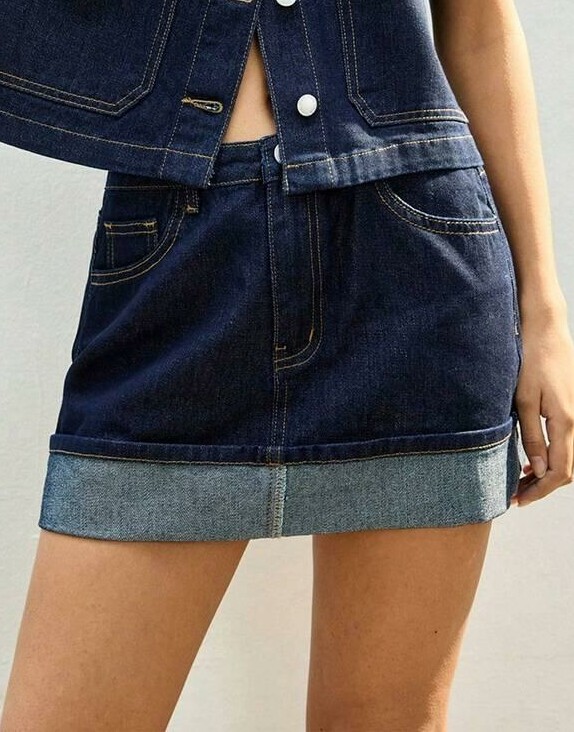 MINI SPÓDNICA JEANS