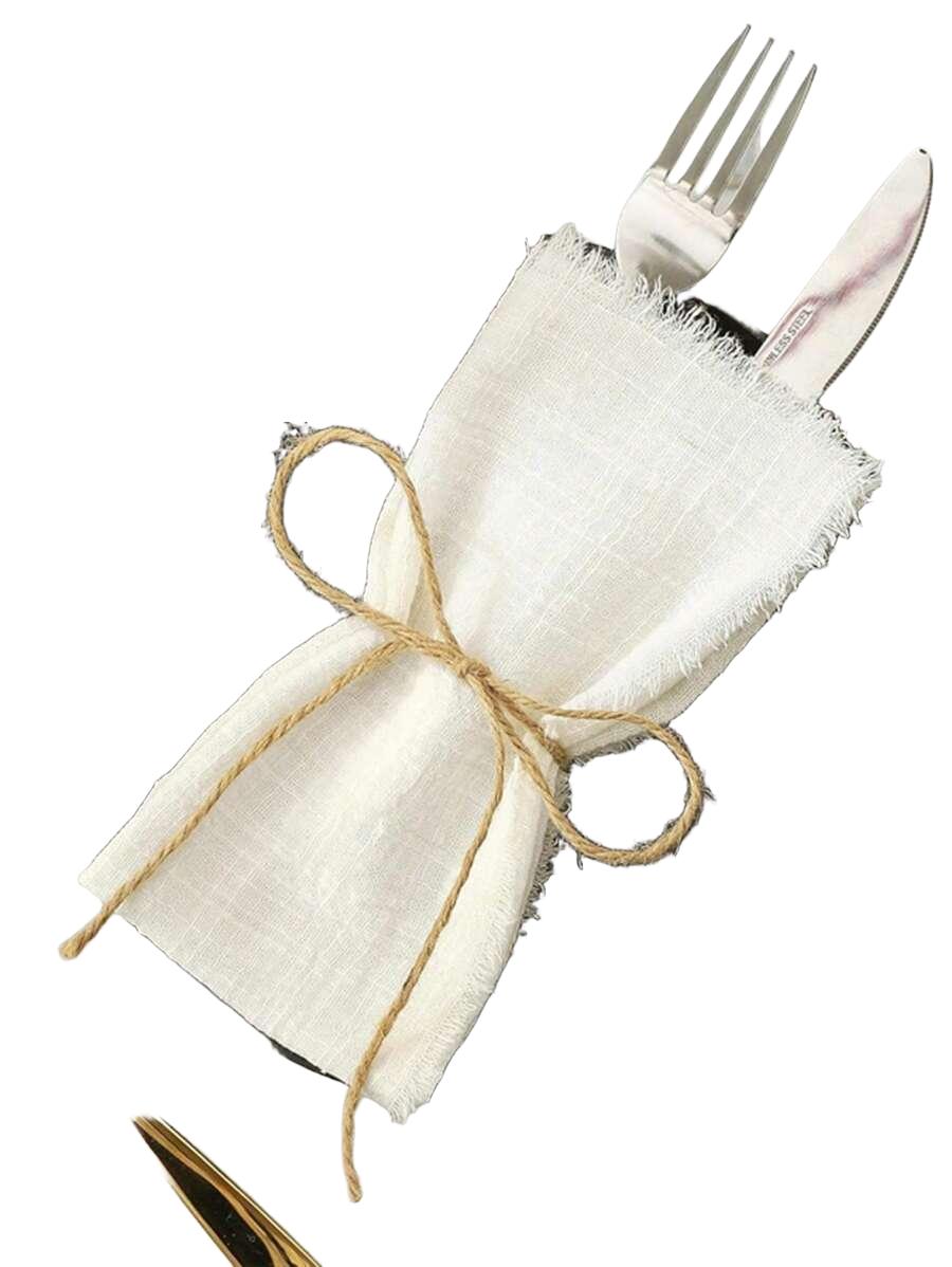 białe serwetki 2-pack