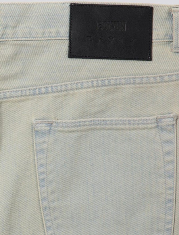 NIEBIESKIE SPODNIE JEANS WASH EFFECT