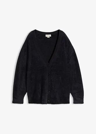 SWETER ROZPINANY Z MIESZANKI WISKOZY