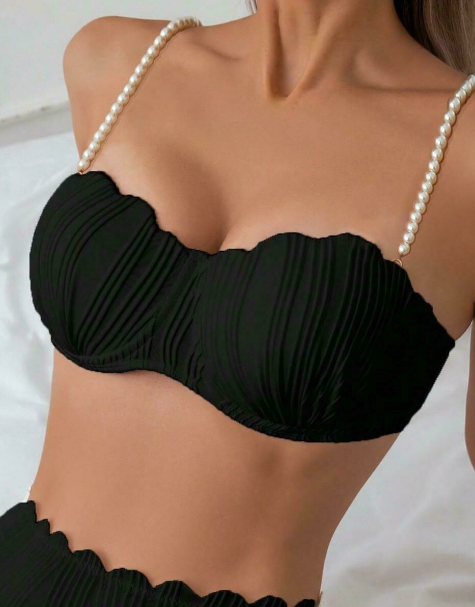 czarna góra od bikini 