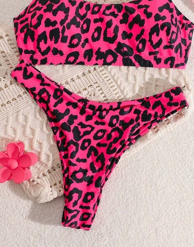DÓŁ OD BIKINI ANIMAL PRINT