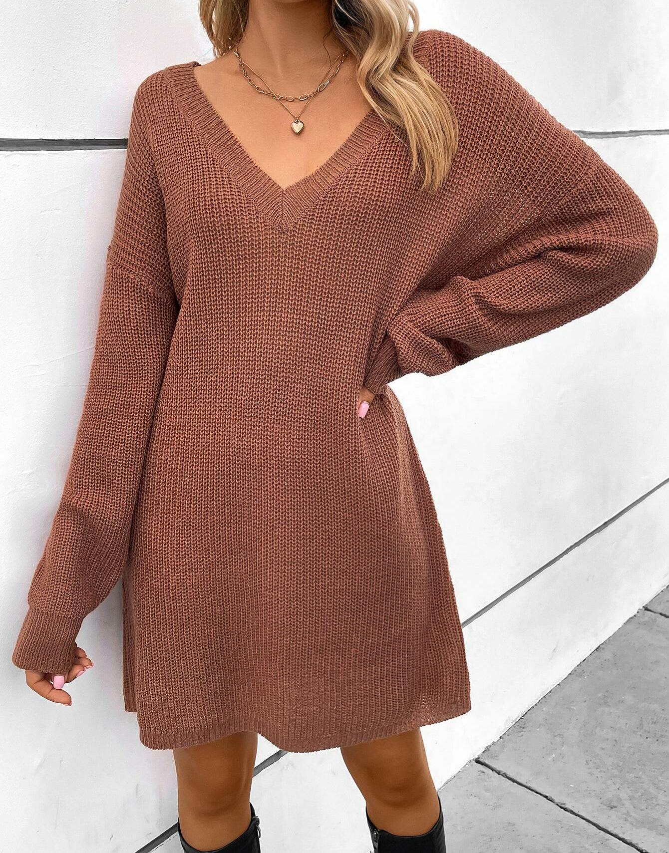 MINI SUKIENKA V-NECK 