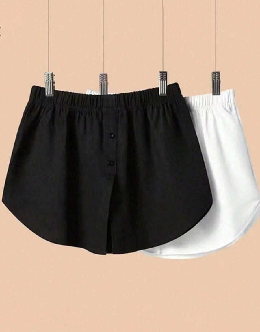 SPÓDNICA PRZEDŁUŻENIE KOSZULI 2-PACK