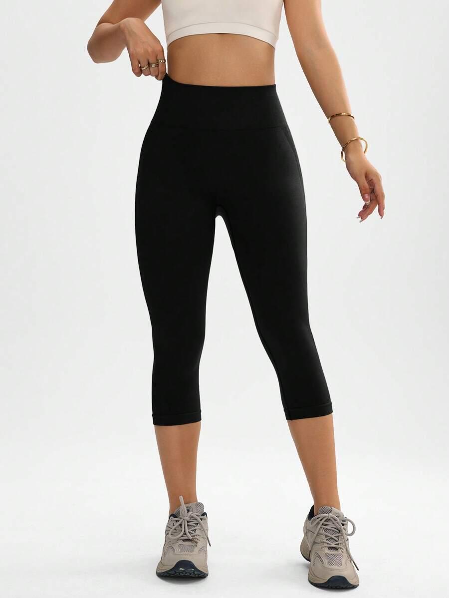 CZARNE LEGGINSY WYSOKI STAN