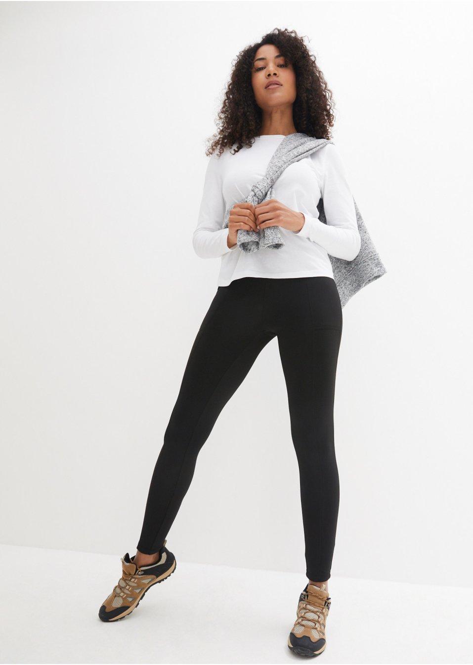 CZARNE LEGGINSY CASUAL