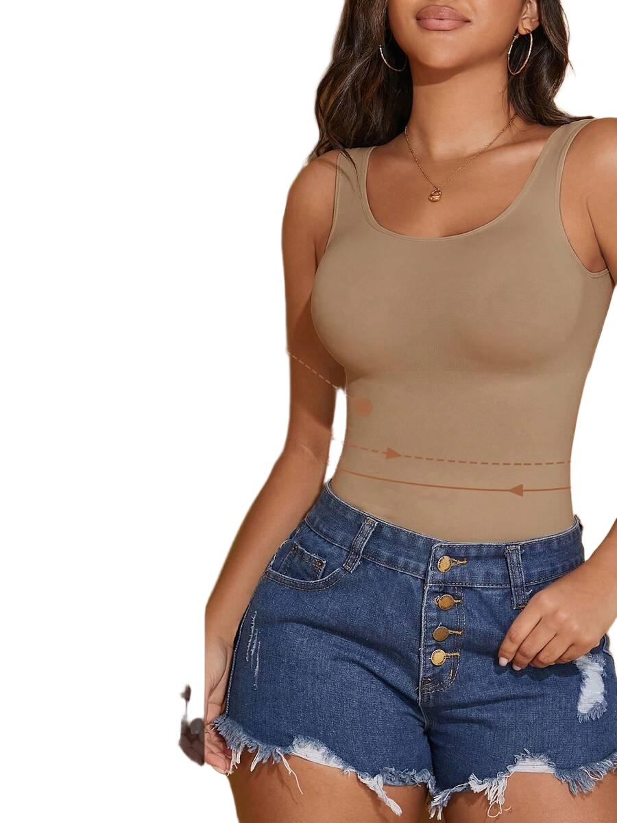 beżowy modelujący top 