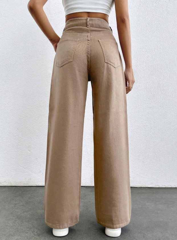SPODNIE JEANS WYSOKI STAN