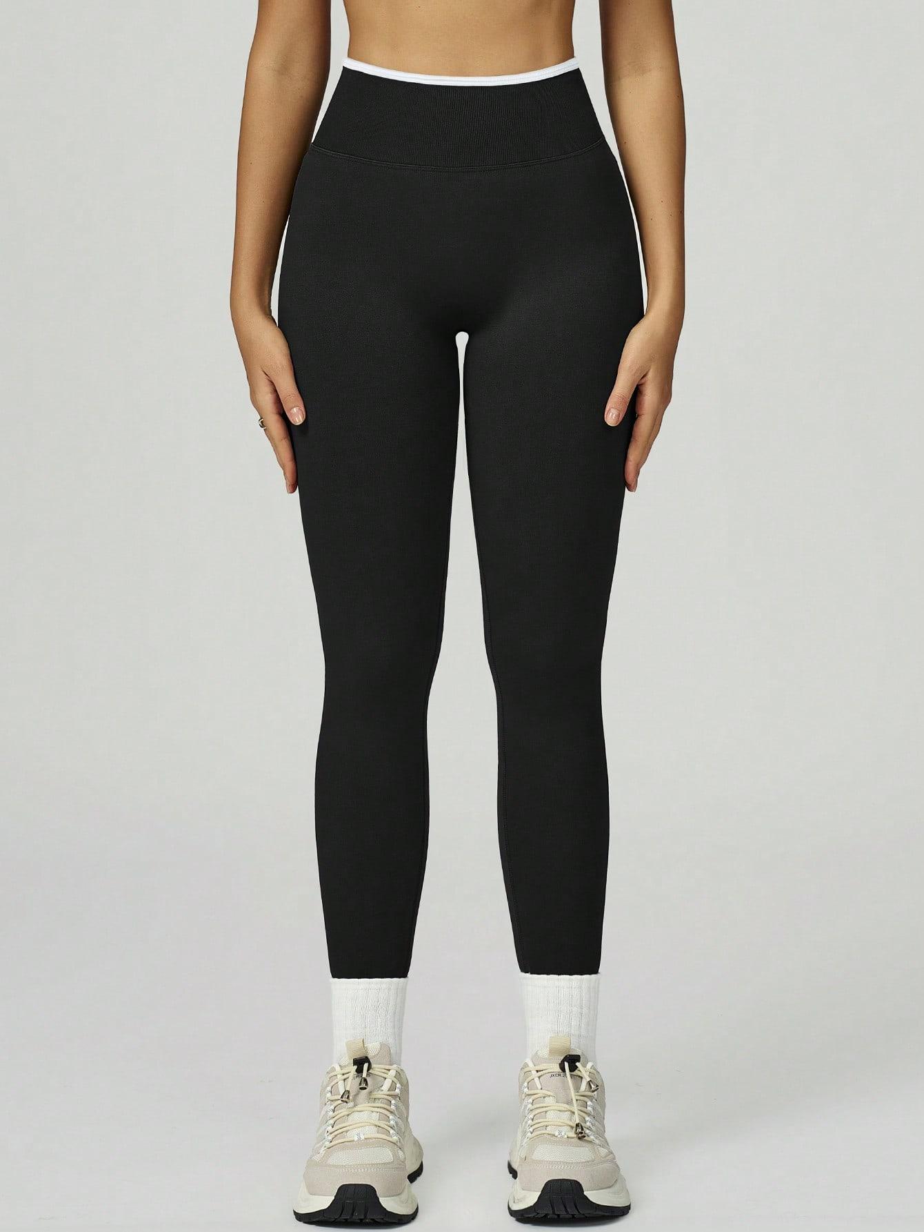 CZARNE LEGGINSY CASUAL